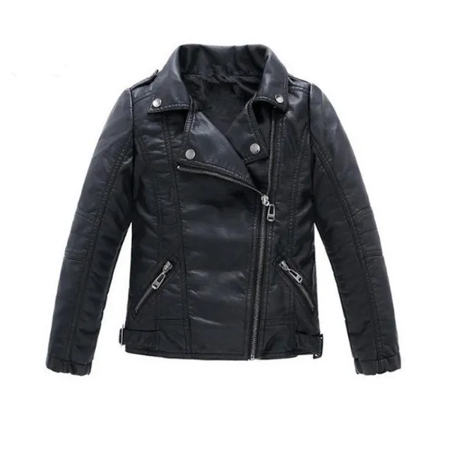 Veste en cuir pour enfants Parker