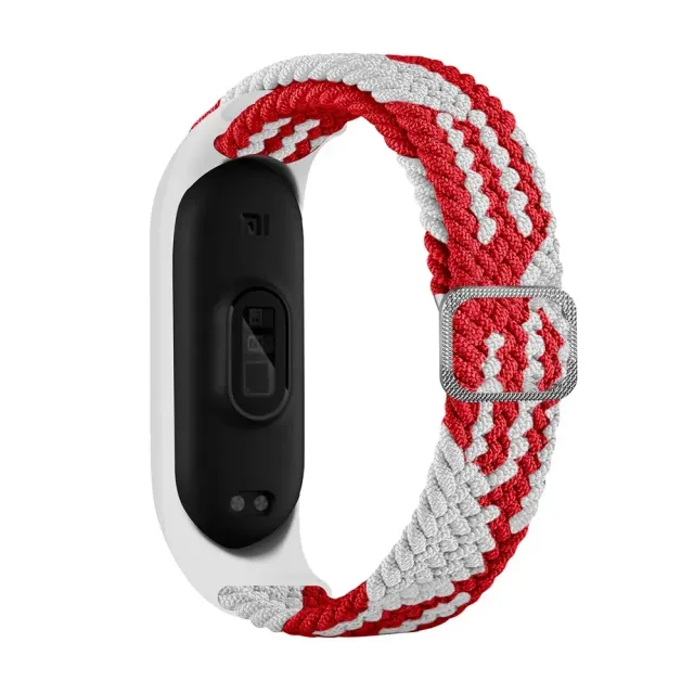 Adjustable elastic belt for Xiaomi Mi Band 7, 6, 5, 4, 3 - Comfortable textile bracelet