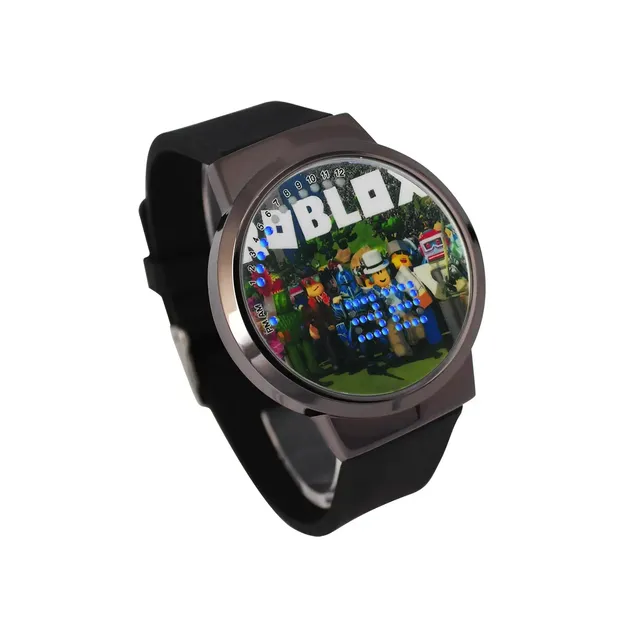 Orologio da bambino stiloso con tema Roblox sul quadrante