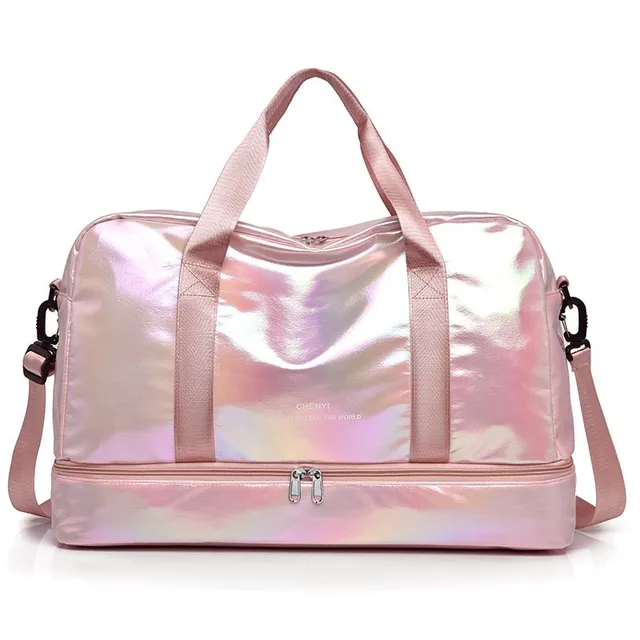 Stylish holographic women's sports bag Beau