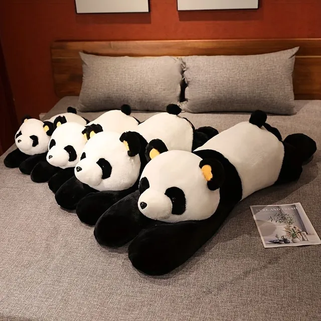 Large plush panda pillow - cute pet for your living room and bedroom