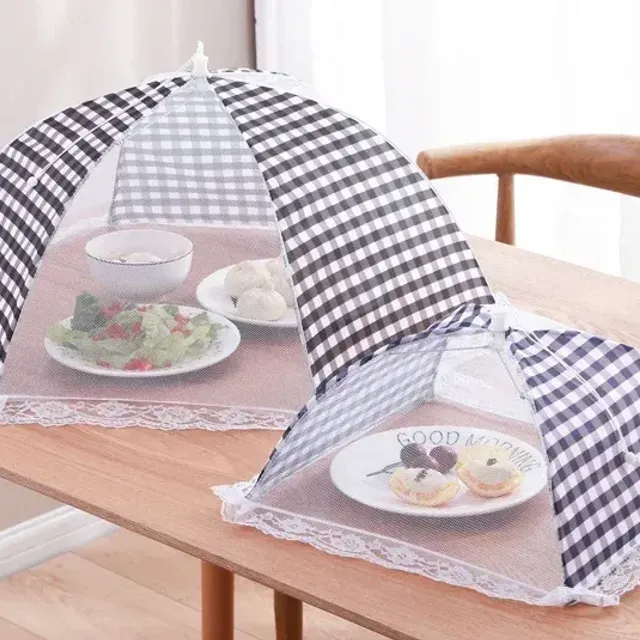 Praktický skládací potravinový deštník - ochraňte své jídlo před hmyzem