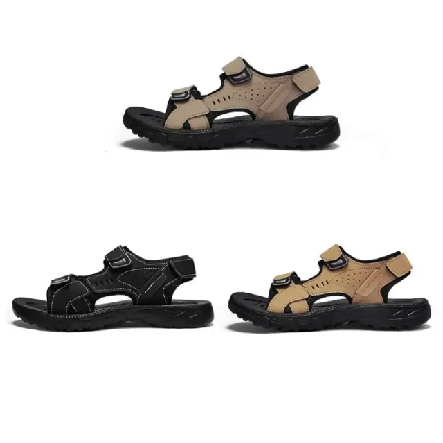 Men's open toe summer sandals - various colours