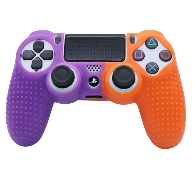 Husă de silicon pentru controllerul Doubleshock PS4 - diferite culori