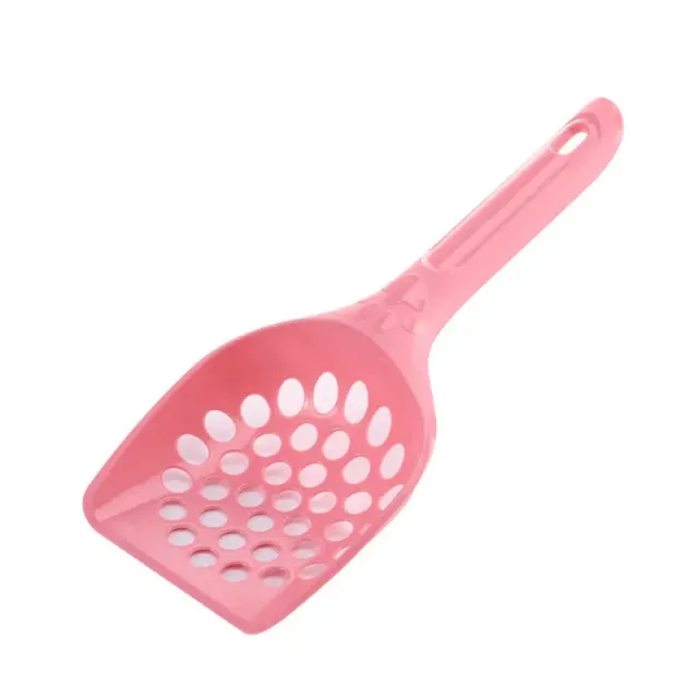 Resistant and fat shovel for cleaning cat toilet - plastic sand shovel for cats and cleaning toilets