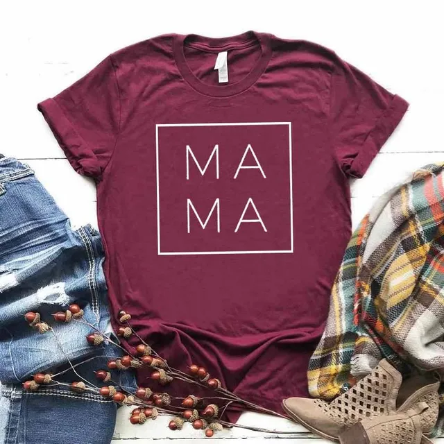 Women's T-shirt Mama Square