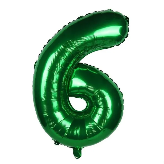 Birthday inflatable numbers