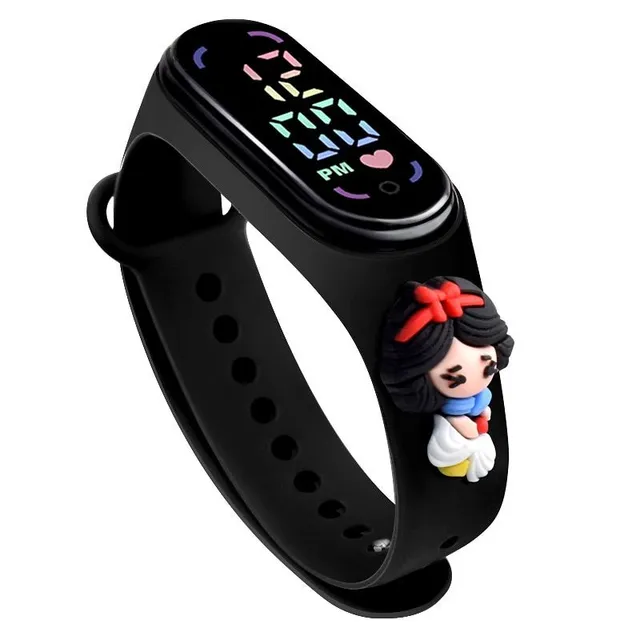 Ceasuri inteligente pentru copii originale și preferate, cu un motiv modern Disney trendy Ajay