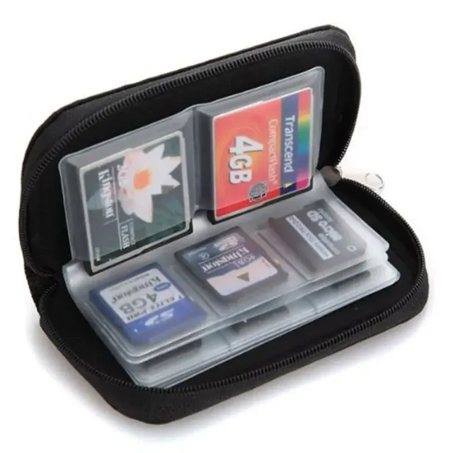 Universal electronic accessories organizer - travel case for cables, memory cards and hard drives