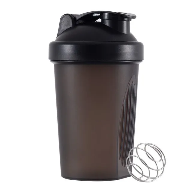 Shaker sportiv clasic, modern, trendy și original, monocrom pentru proteină