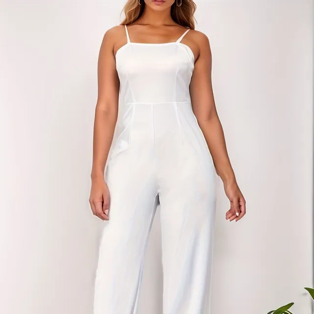 Women's two-piece set: Pocket Cardigan with wide sleeveless pants - Perfect wardrobe for every occasion