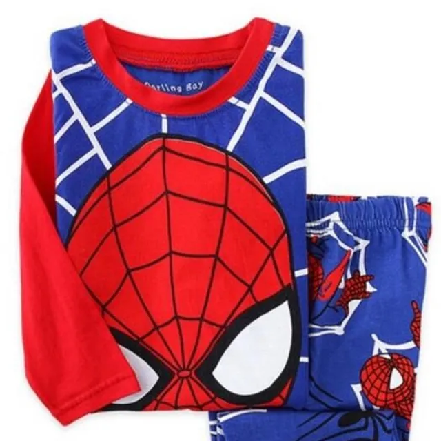 Gyermek hosszú pizsama Spiderman