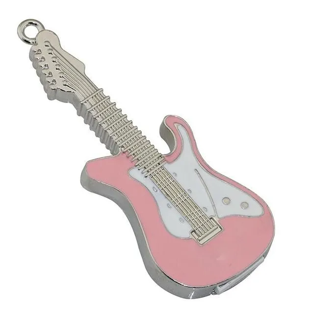 USB flash disk elektrická gitara červený 32GB