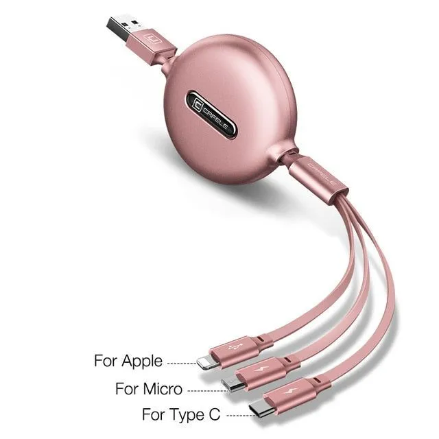 Cafele 3in1 USB charging cable