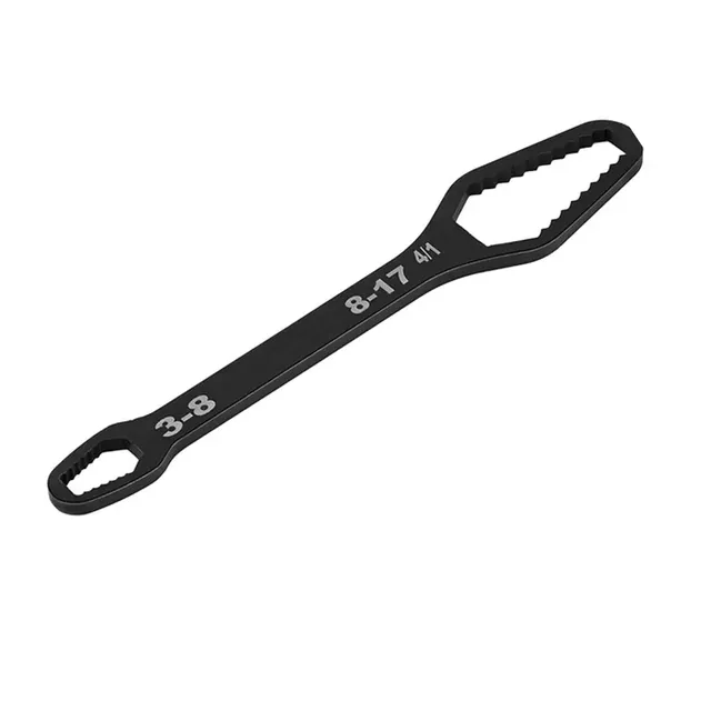 Universal Torx wrench with adjustable automatic tightening 3-17 mm and 8-22 mm