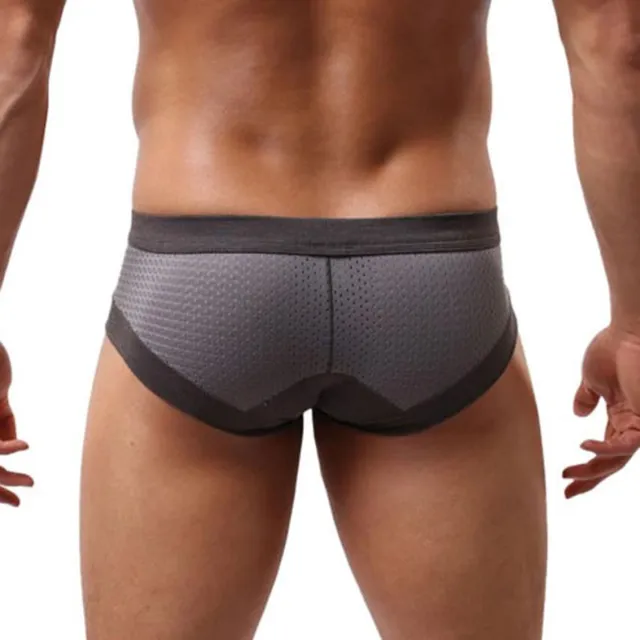 Men's solid colour briefs