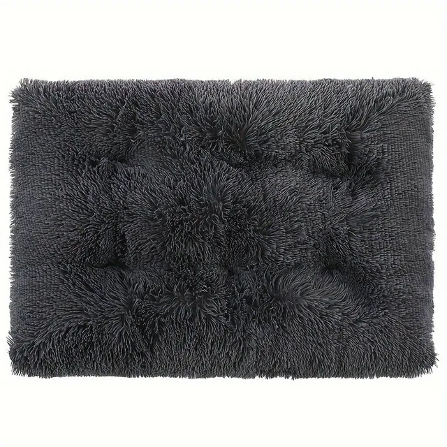 Warm plush dog bed, washable - Large dog mat for sofa, soft mattress for kennel, dog supplies