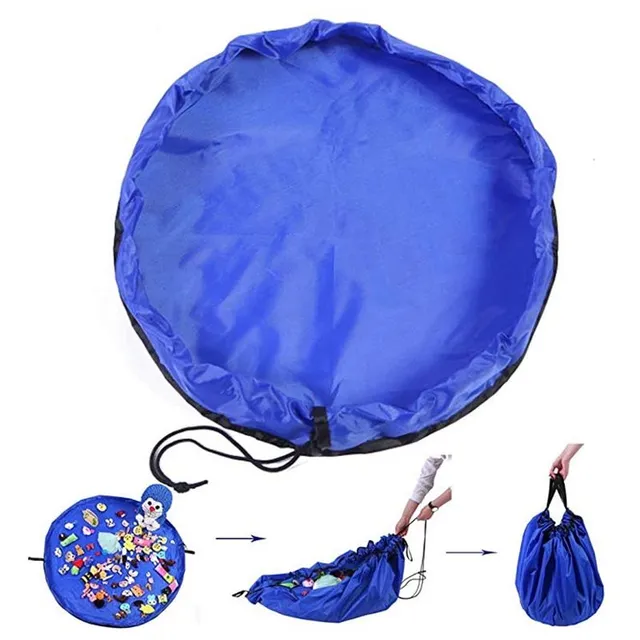 Play mat for children - toy bag