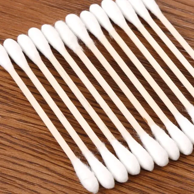 100 Pcs Cotton bars with Double Head