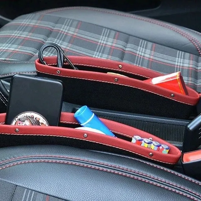 Organizer for car between seats