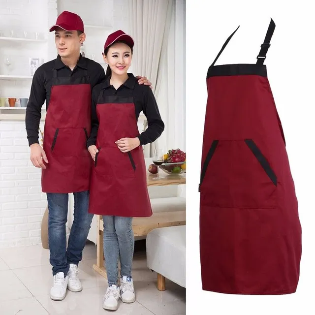 Kitchen cotton apron J1353