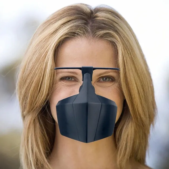 Protective face mask for motorcycle