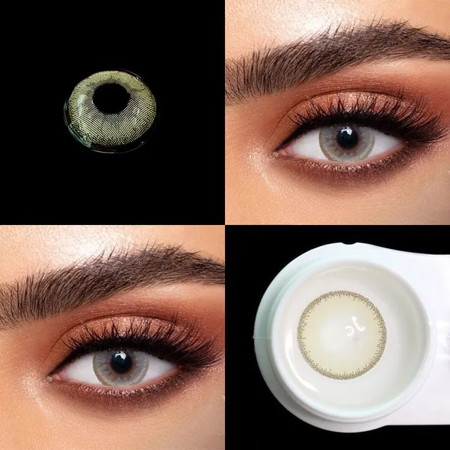 Colored contact lenses in natural colors - 1 pair