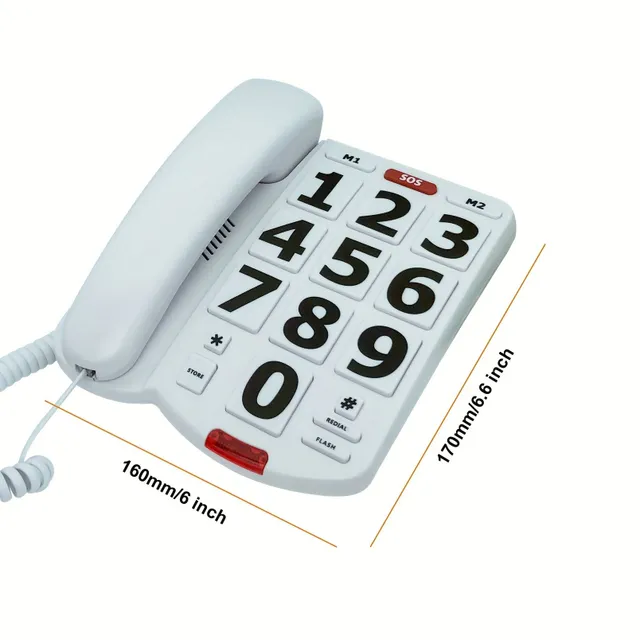 Big button phone for seniors home