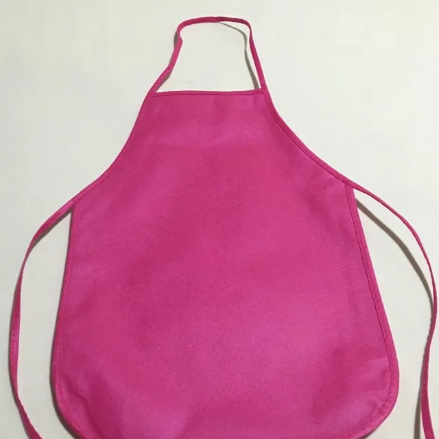 Baby waterproof single color apron Noah