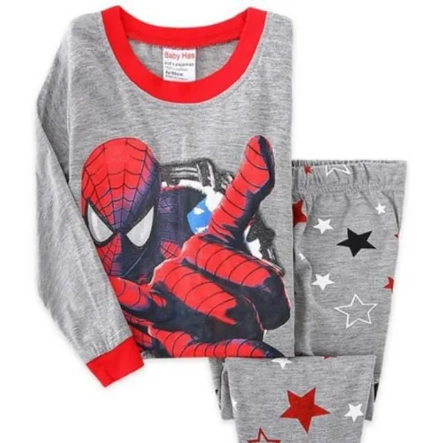 Długa piżama dziecięca Spiderman