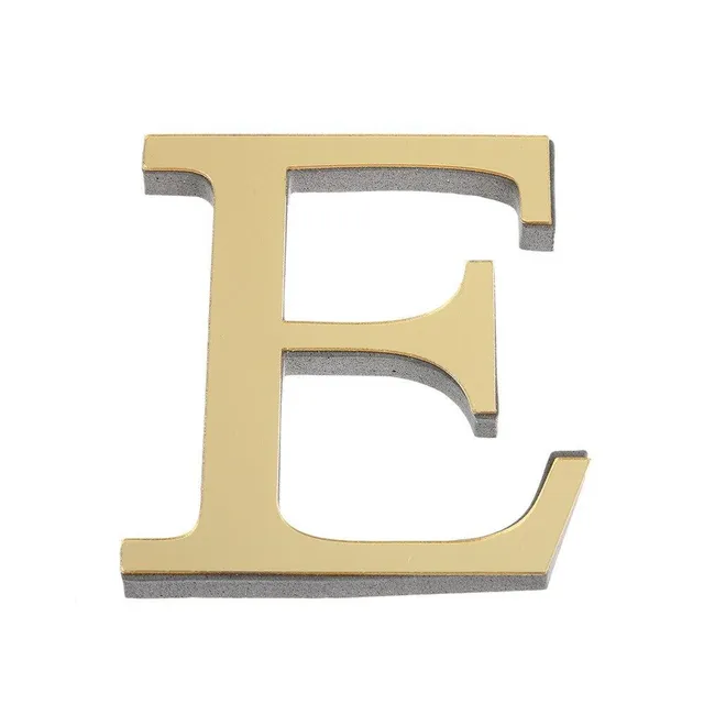 Decorative acrylic letter