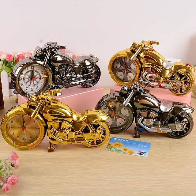 Alarm clock in the form of a motorbike