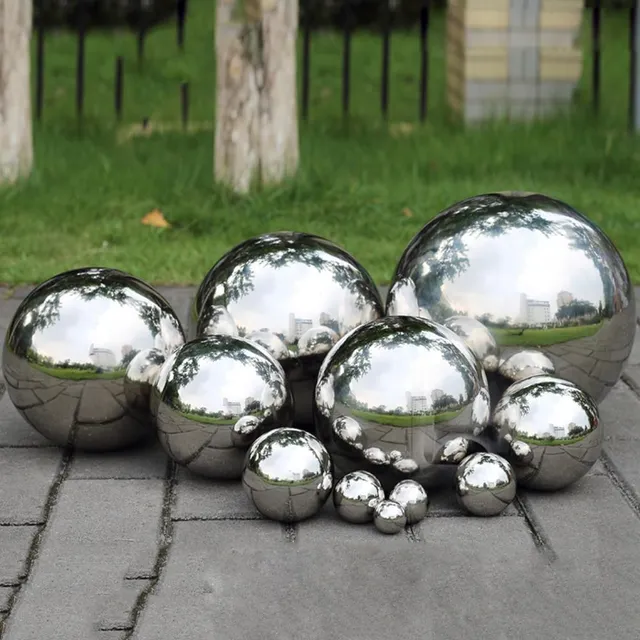 Decorative stainless steel ball