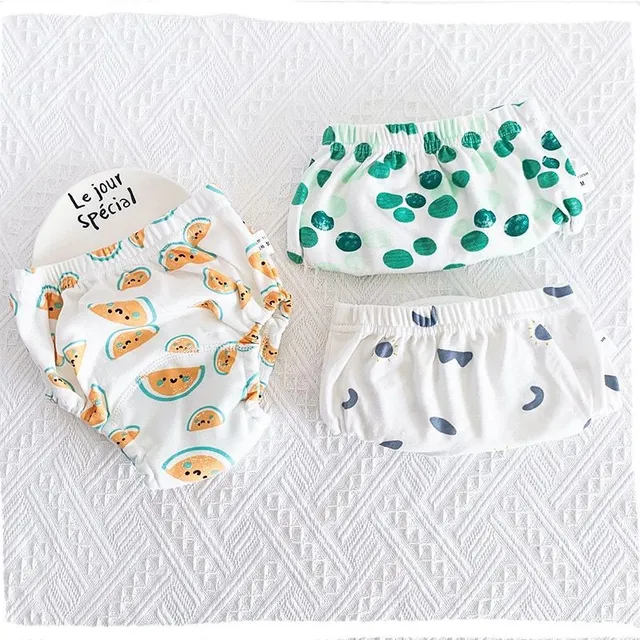 Children's training panties in set of 3 - various motifs