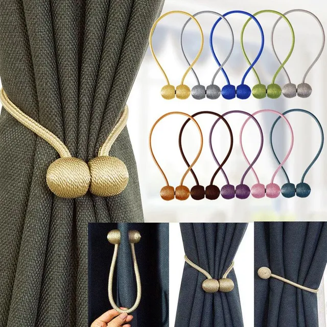 Magnetic curtain clip JU837 - more colours