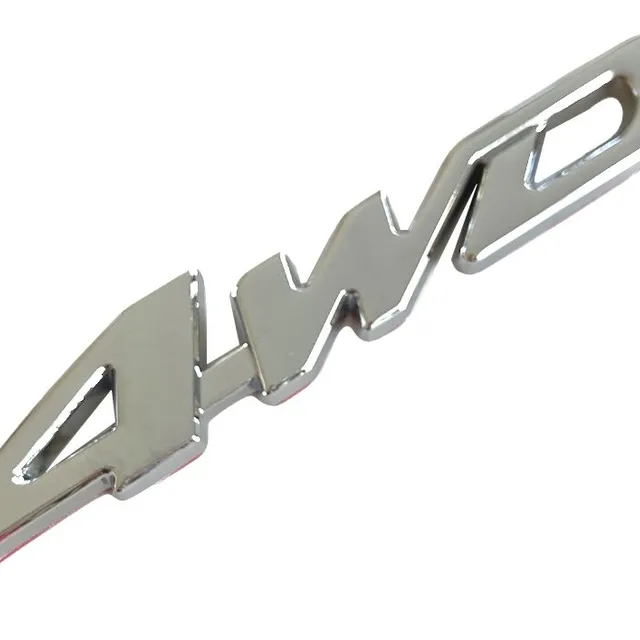 Autocolant autoadeziv logo 4WD 11 cm
