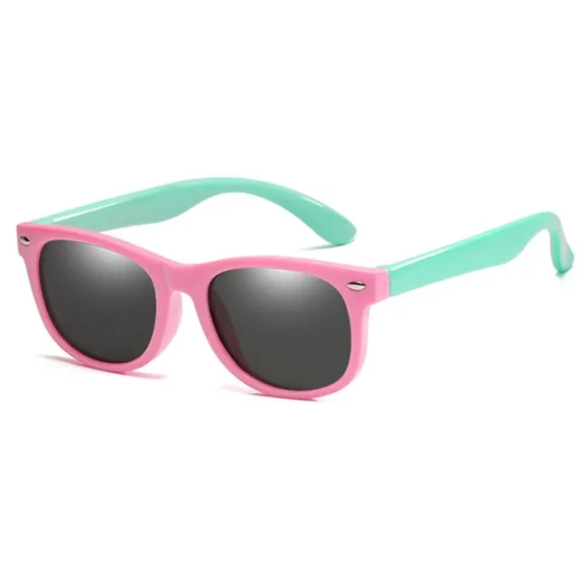 Lunettes de soleil en silicone pour enfants - différentes couleurs