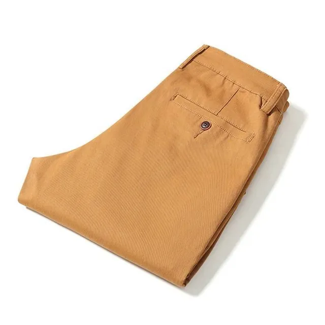 Pantalons de soirée modernes pour homme en matériau extensible pour un port confortable Joel