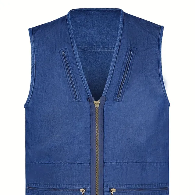 Stylish men's cargo vest for every day