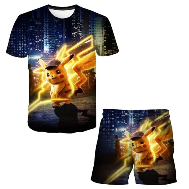 Kid's T-shirt and shorts Pokemon - 2 pcs