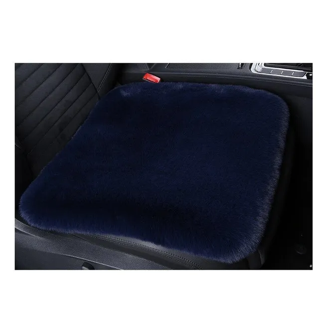 Plush car seat cushion - various colours