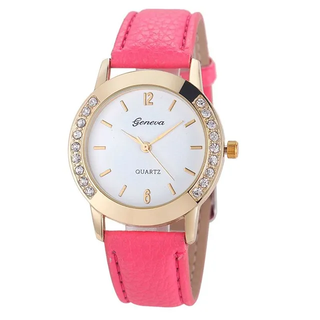 Women's elegant watch with stones