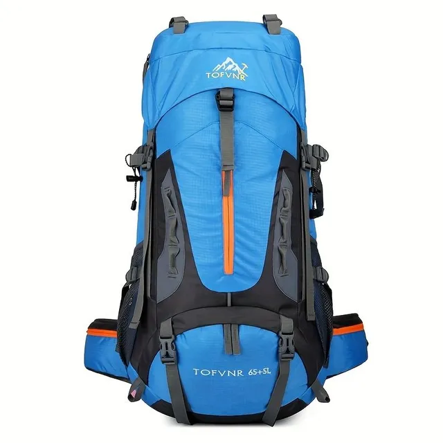 Camping backpack 70L, men's travel and outdoor bag with a large capacity for hiking and climbing