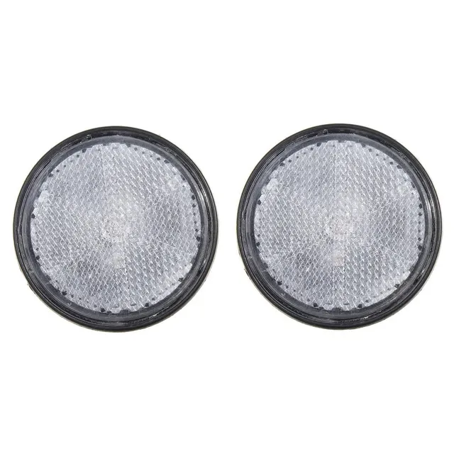 Screw-on motorcycle reflector 2 pcs