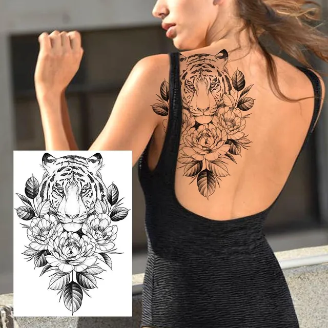 Women's sexy fake body tattoos 18