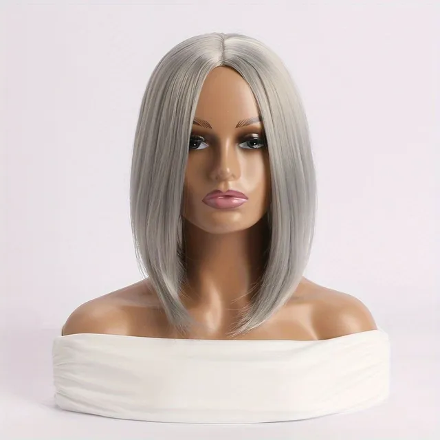 Short straight wig Bob - synthetic wig - ideal for beginners - heat resistant