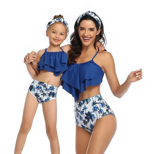 Luxury bikini for mom and daughter