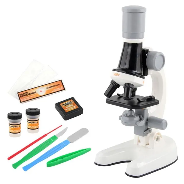 Microscop educațional îmbunătățit pentru experimente științifice pentru copii