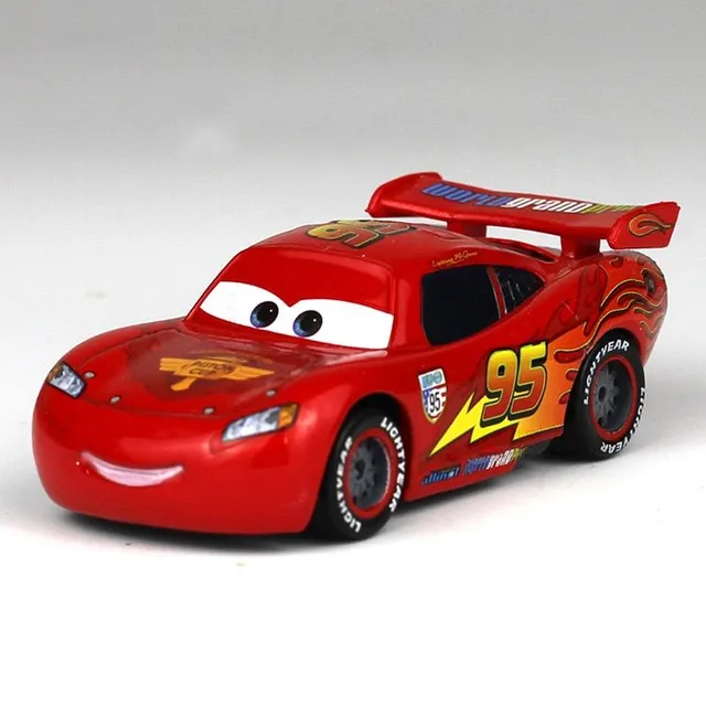 Trendy model cars from the movie Cars - different types Kidd