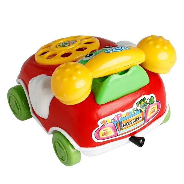 Children's phone on wheels